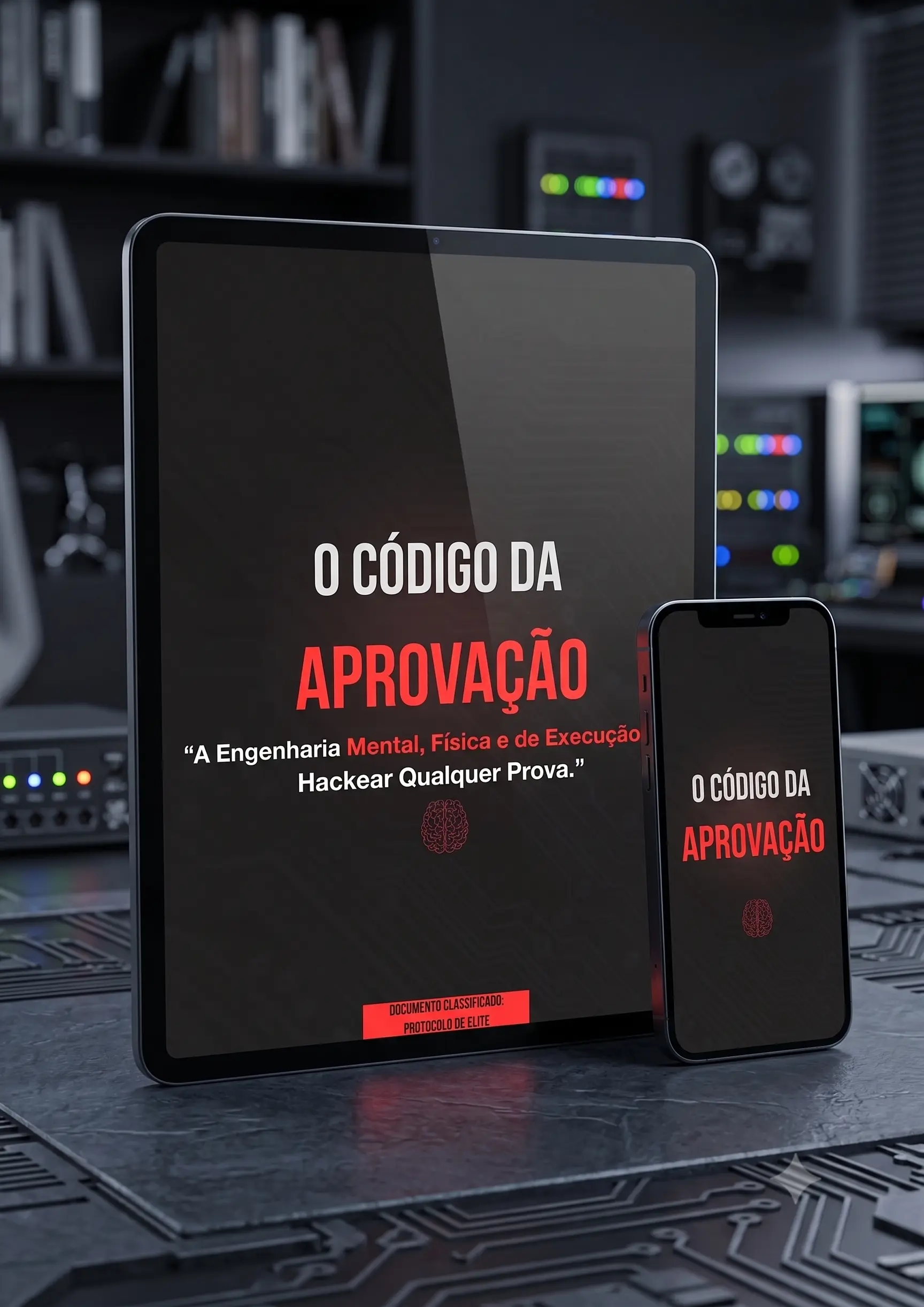 Mockup O Código da Aprovação